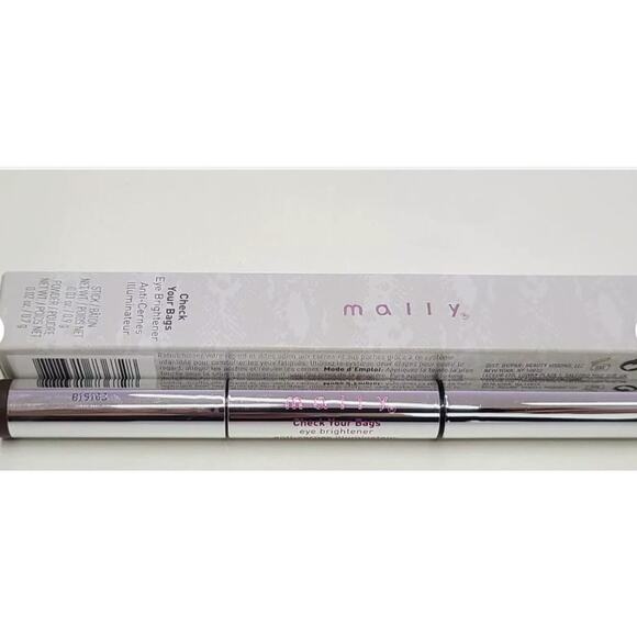 Mally NIB CHECK YOUR BAGS EYE BRIGHTENER WAND Dark Circles Gone! NIB. - Picture 6 of 6